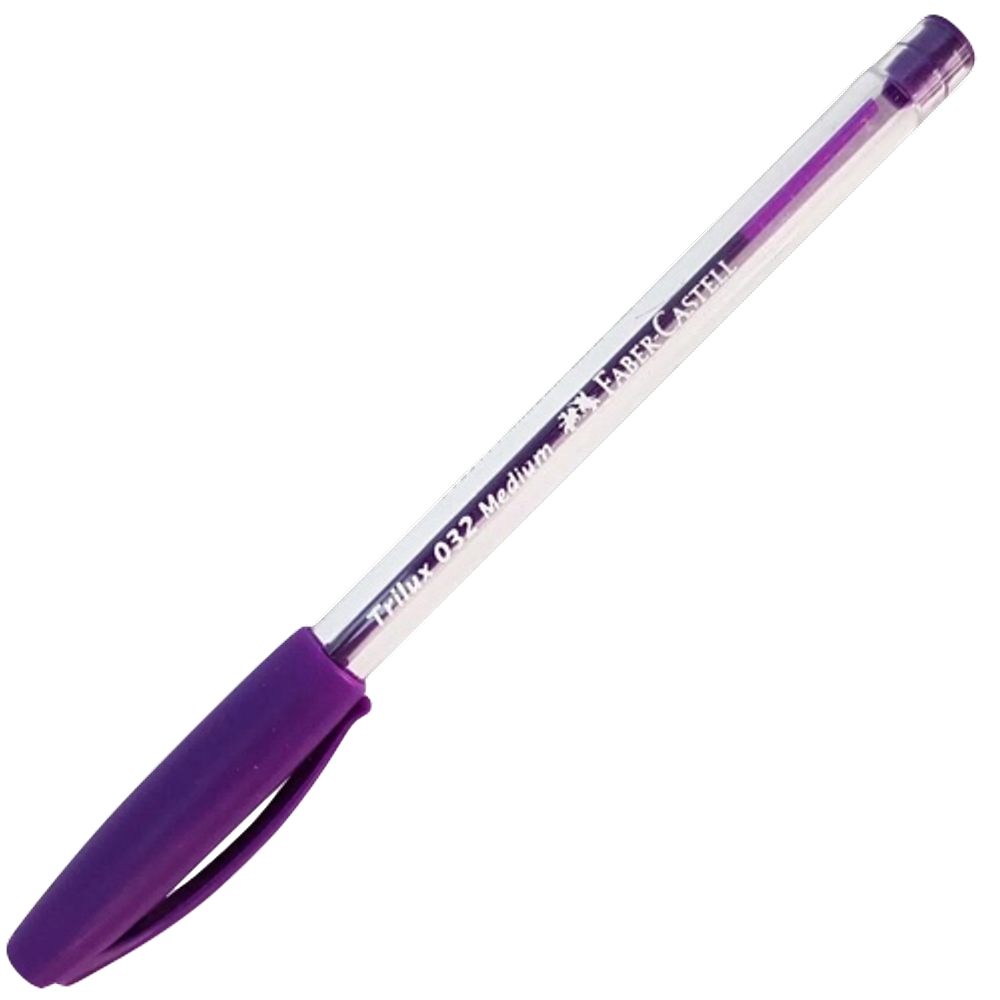 Caneta Trilux Colors Roxo Faber-Castell