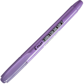 Caneta Marca Texto Lumi Color Soft Roxo Pastel Marca Pilot