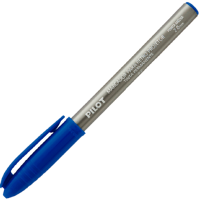 Caneta Retroprojetor Azul ponta 2.0 Marca Pilot