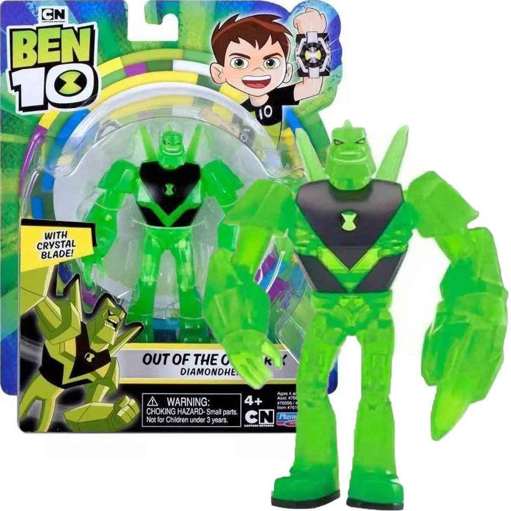 Boneco Fogo Fátuo Ben 10 Alien Force Brinquedo Bandeirante