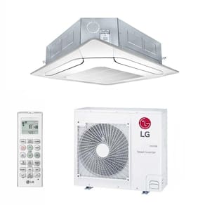 Ar Condicionado Split Cassete Inverter LG 36000 BTUs Quente e Frio 220V AT-W36GNLP1