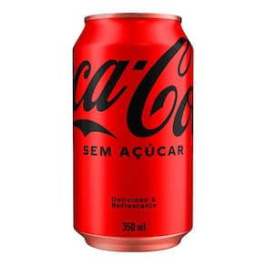 Refrigerante Coca Cola Sem Açucar Lata 350Ml 12 Latas
