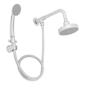 Chuveiro Ducha Cromada Com Chuveirinho Alto Fluxo - Premier