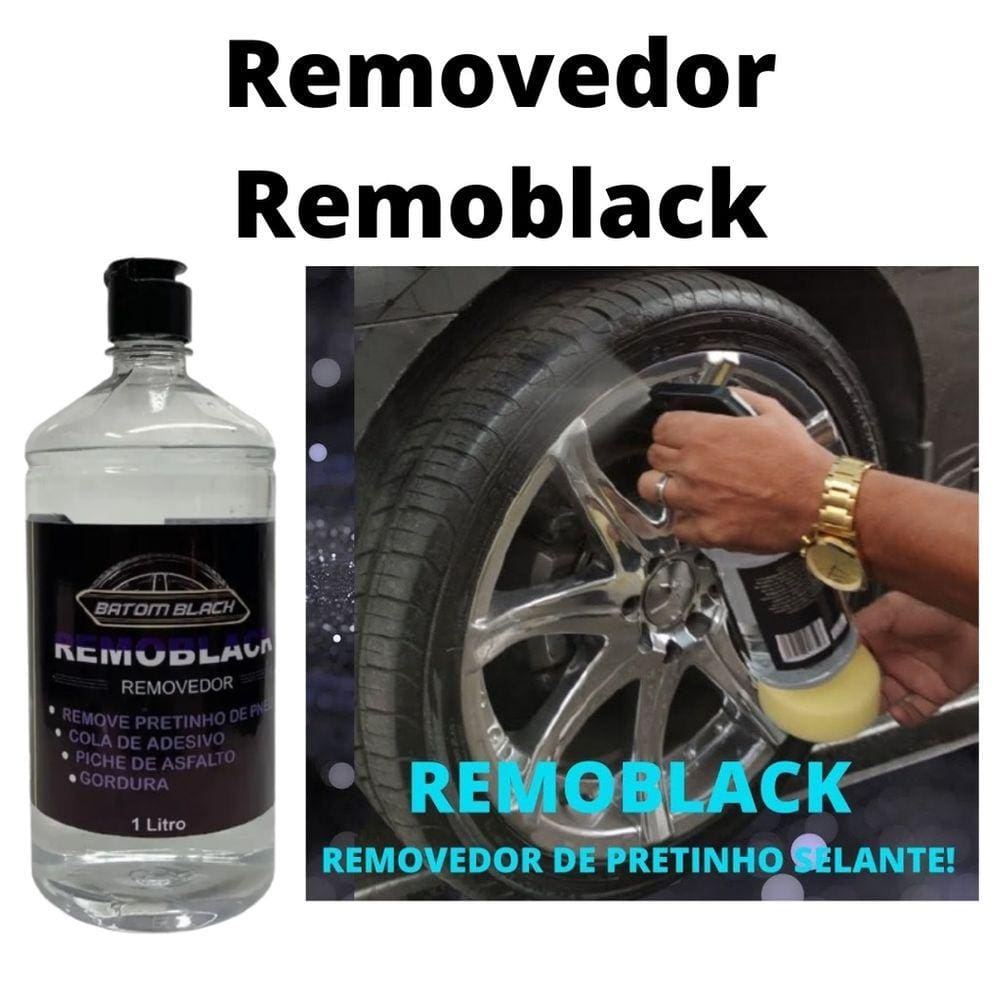 Removedor de pretinhos Selante Remoblack batom black 1 litro