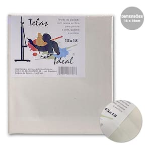 Tela De Pintura 15X18Cm Telas Ideal