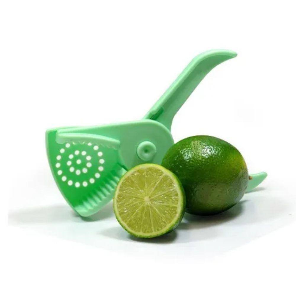 Espremedor De Limao De Plastico Verde Decor Util
