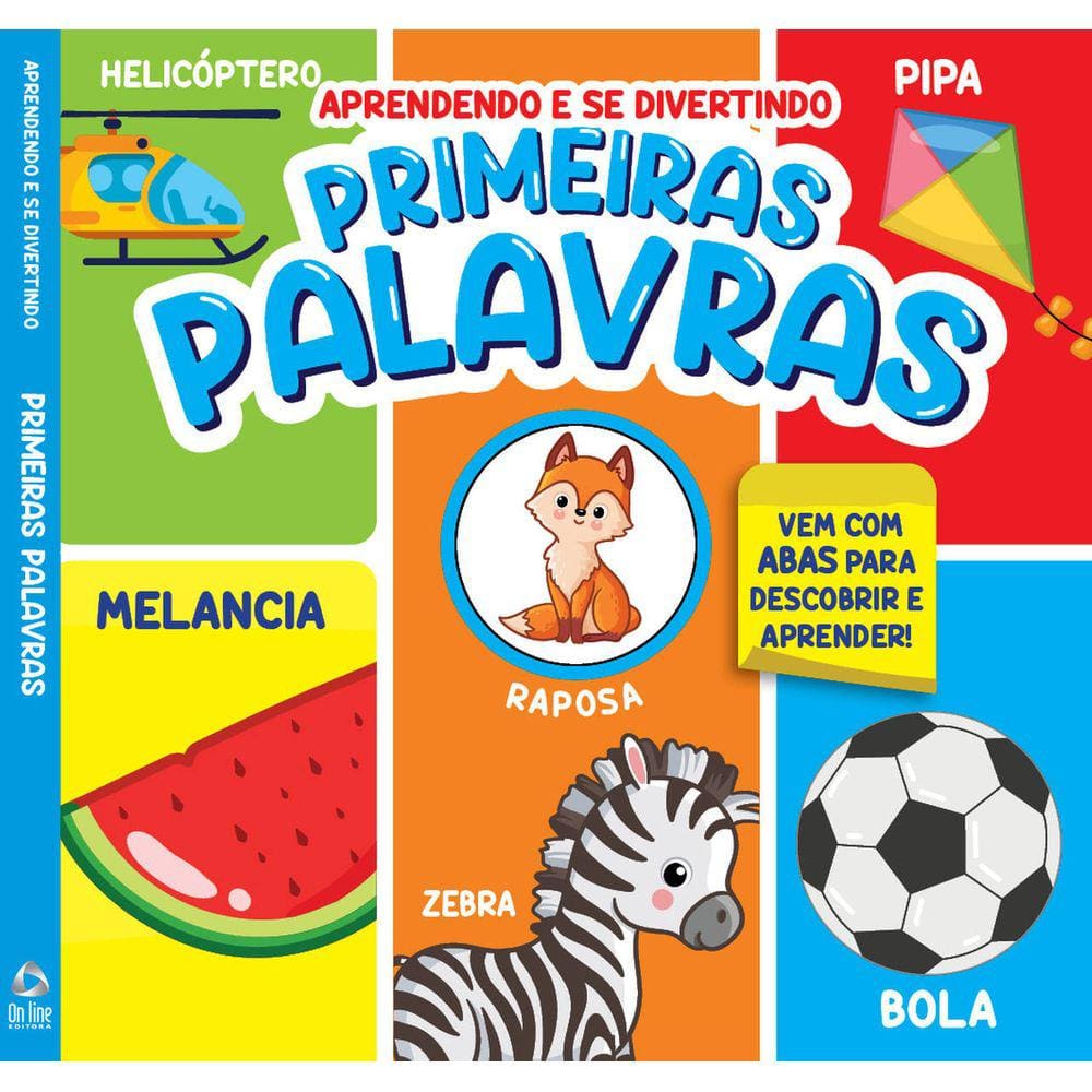 Livro Aprendendo e se Divertindo | Primeiras Palavras