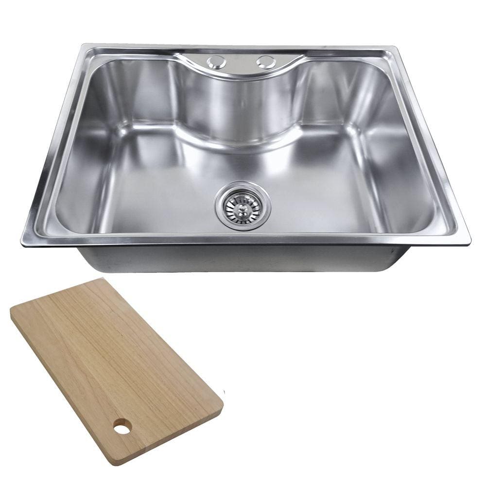 Cuba Inox Gourmet Fabrinox 65cm polida e tabua