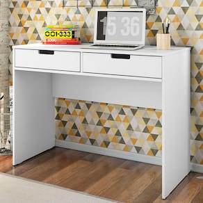 Mesa Escrivaninha New Branco - Olivar Móveis