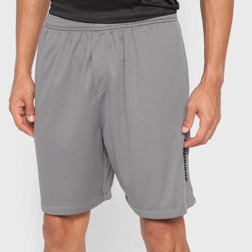 Bermuda Olympikus Big Logo Cinza-Masculino
