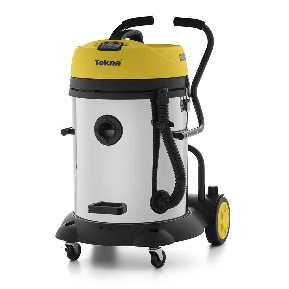 Aspirador De Po/Agua Tekna Work60 2.400W C/2 Motoes 60L 220V
