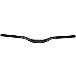 Guidão Gios Alumínio 31.8mm 700mm Bicicleta Preto / Rosa