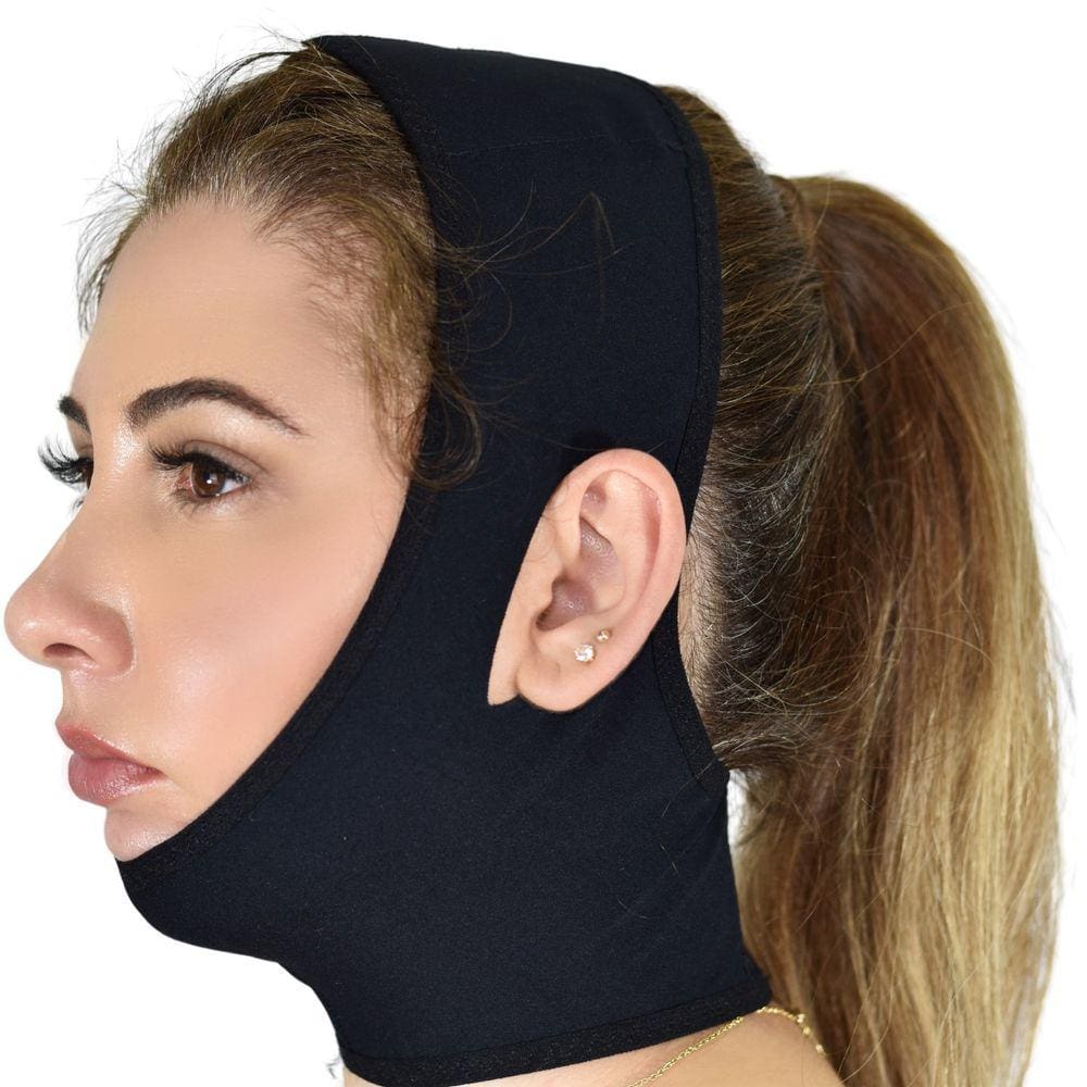 Cinta Faixa Facial Pós Cirurgia Papada Bichectomia (M02)