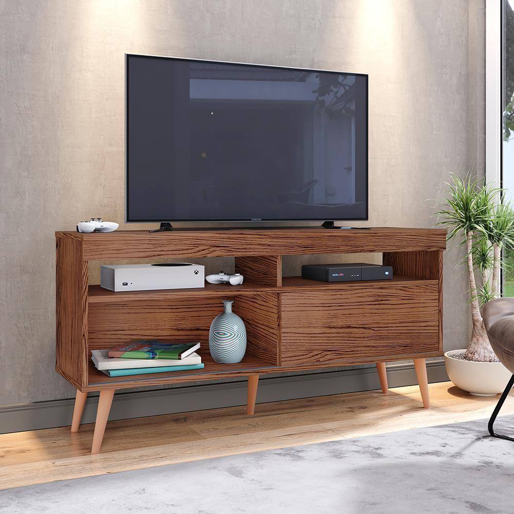 Painel pequeno madeira tv Pontofrio