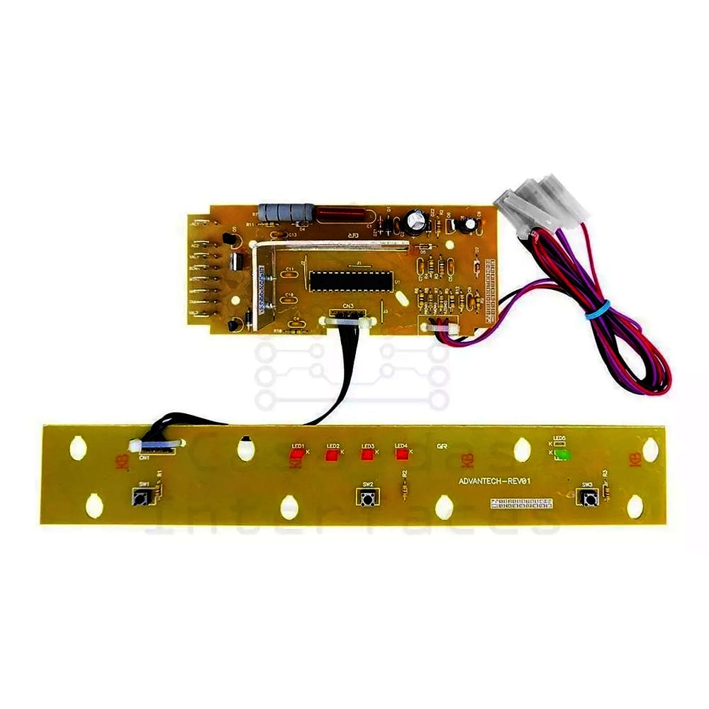 Placa Potência + Interface Lavadora Brastemp Smart 5kg Bwm05