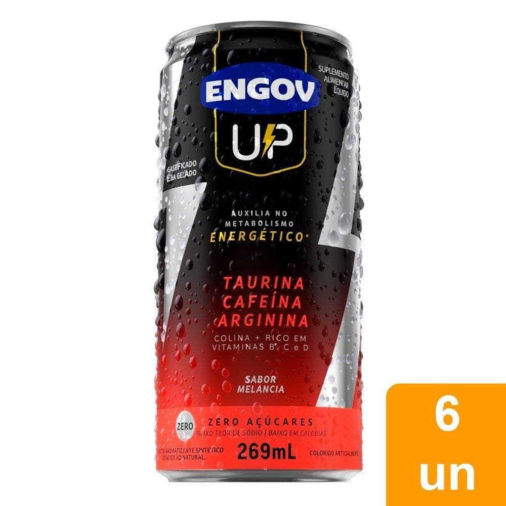 Engov UP Melancia Lata 269ml - 6 Unidades