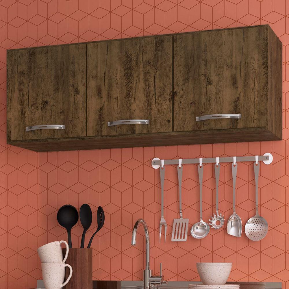 Armário Aéreo Cozinha Light 3 Portas Itauba - Irm Móveis