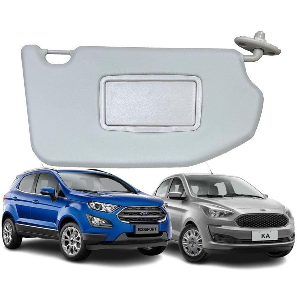 Quebra Sol Com Espelho Ecosport 13-20 Ka 16-21 Lado Direito