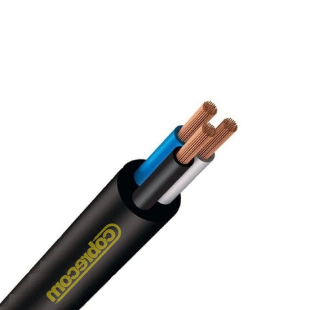 Fio Eletrico De Energia Com 30 Metros Cabo 3x6,0mm De 1kv