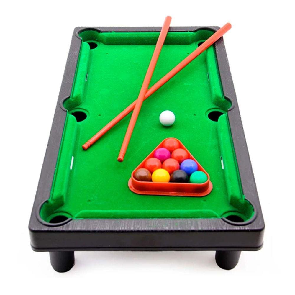 Mini Mesa De Sinuca Bilhar Snooker Portátil Jogo Brinquedo em