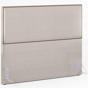 Cabeceira Cama Box Casal Com Tachas 160 Cm Linho Cru