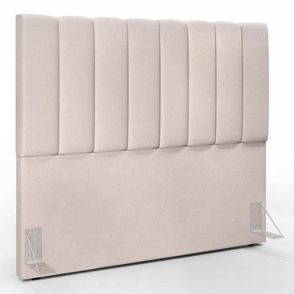 Cabeceira Cama Box Casal 140 Cm Dália W01 Linho Cru