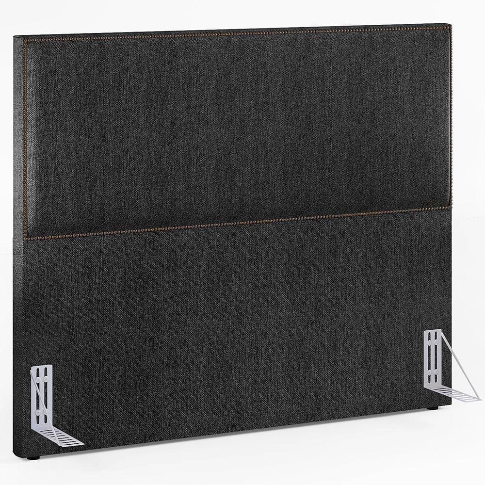 Cabeceira Queen Tachas 160cm Cinza