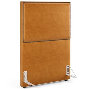 Cabeceira Box Solteiro Com Tachas 100 Cm Couríssimo Whisky