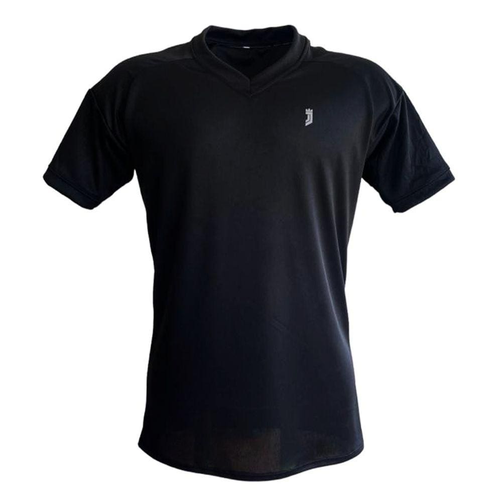 Camisa | Camiseta Esportiva Fitness Academia SLIM - Jotaz - Masculino - Preto