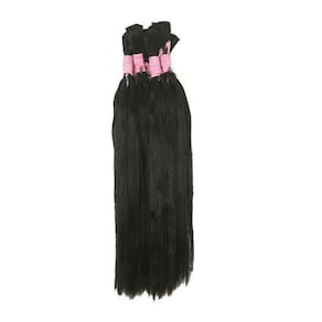 Cabelo Humano Indiano 50gr 55cm Castanho