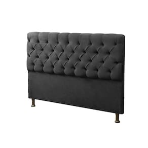 Cabeceira Sofia Casal 140 cm Suede - Quarto Casal - Cama Box - Estopar