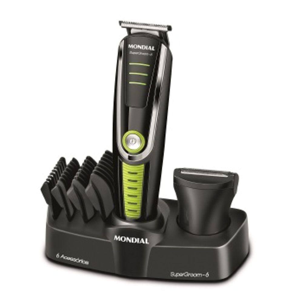 Aparador Pelos Mondial S.groom 06 BG04 - 6410-01 Preto Bivolt