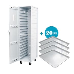 Armário de Crescimento de Pão com 20 Assadeiras Perfurada 60x40 Imeca 5709