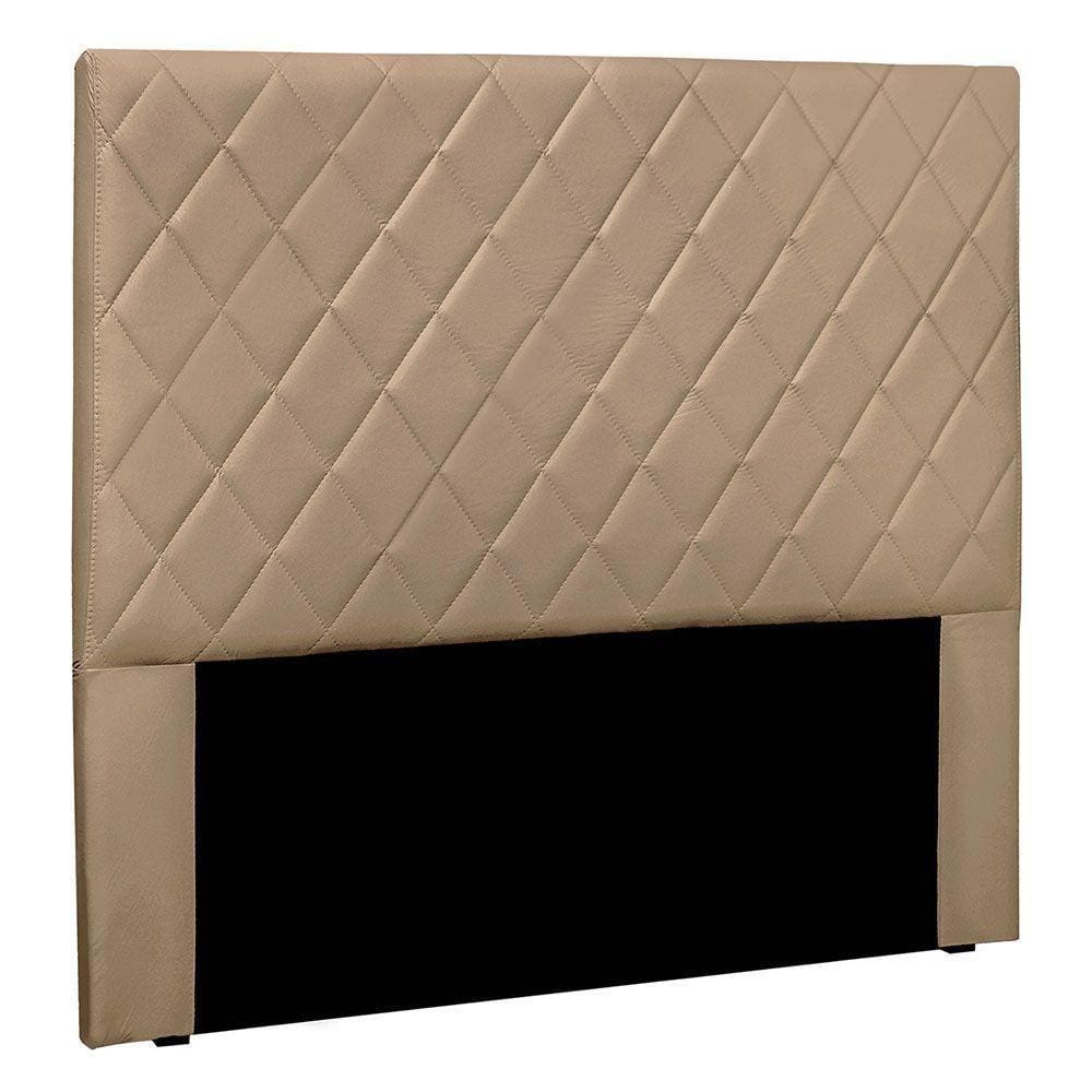 Cabeceira King 1,95m Córdoba Suede - Pallazio Cor Bege