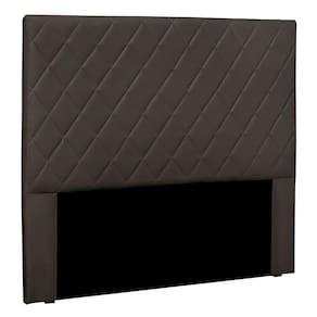 Cabeceira Casal 1,40m Córdoba Suede - Pallazio Cor Cinza
