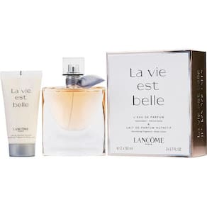 Parfum Spray 50 Ml Feminino La Vie Est Belle Lancome L`Eau + Loção Corporal 50 Ml (Travel Offer)