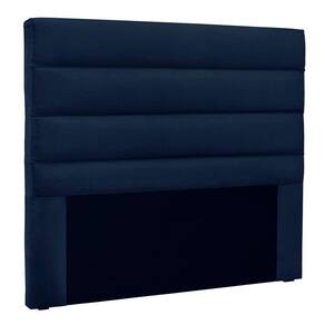 Cabeceira Casal 1,40m Las Palmas Suede - Pallazio Cor Azul Marinho