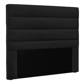 Cabeceira Casal 1,40m Las Palmas Suede - Pallazio Cor Preto