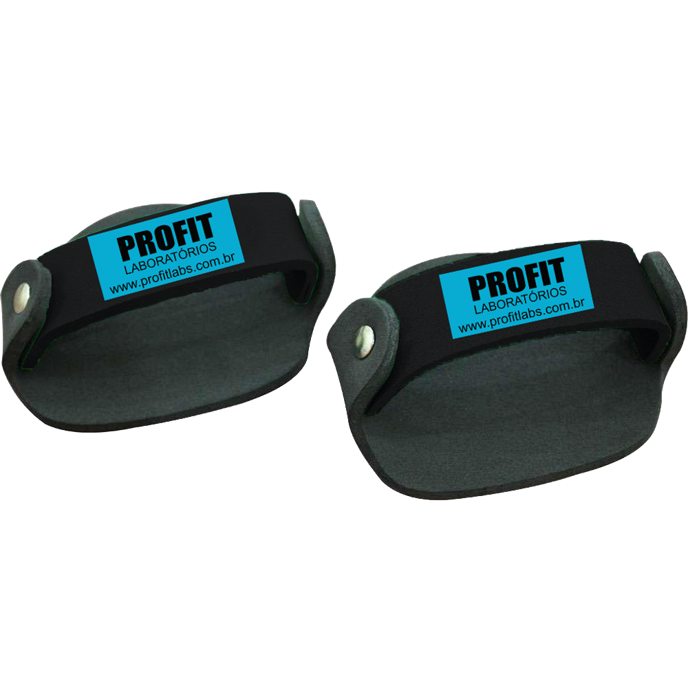 Par De Luvas Azul Preta Profit