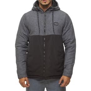 Jaqueta Hurley Block Oversize WT23 Masculina Preto