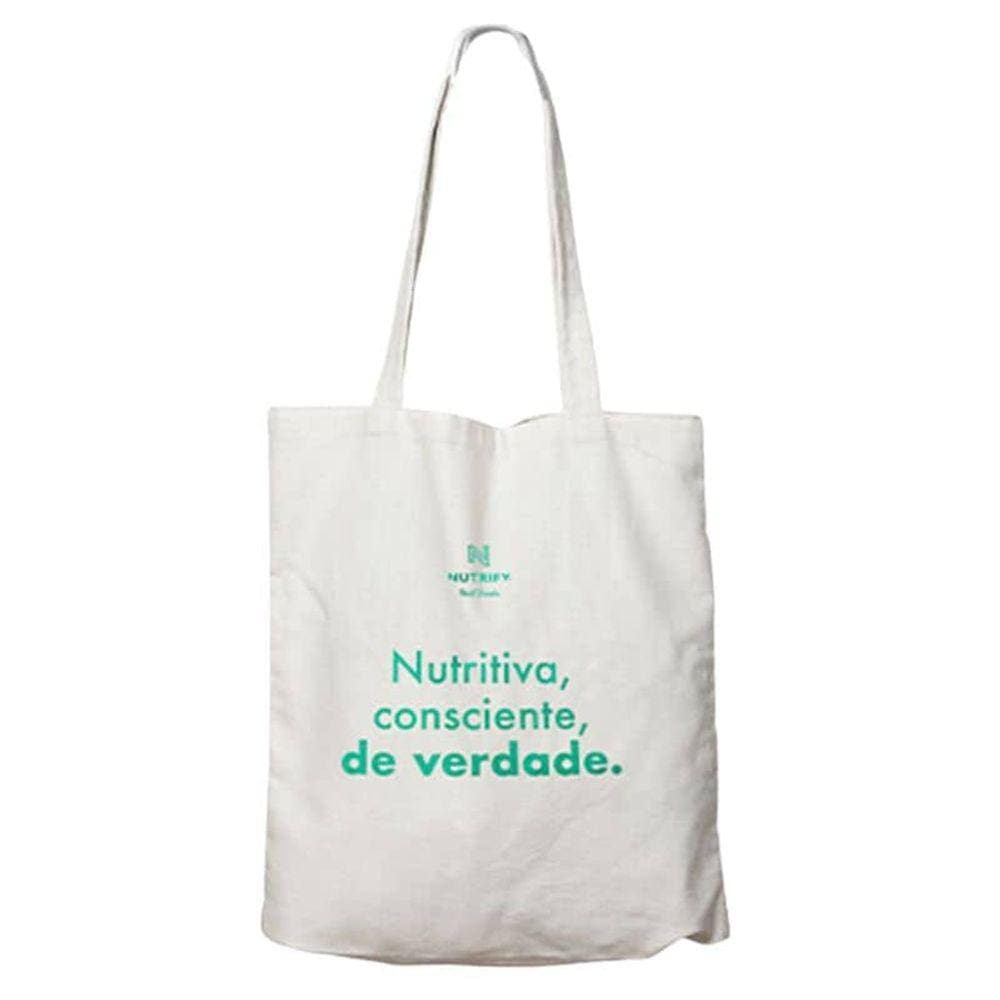 Sacola Ecológica de Algodão Ecobag - Nutrify