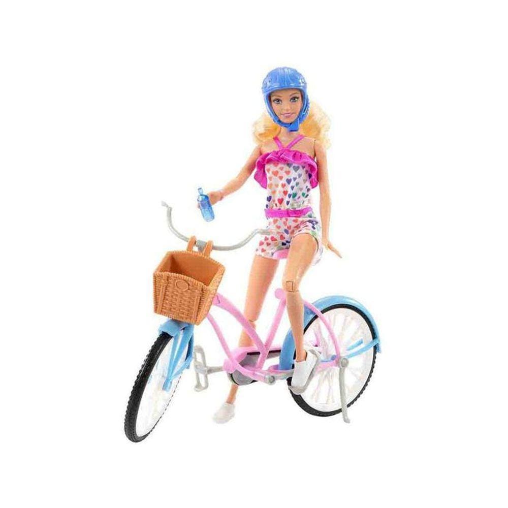 Boneca Barbie Passeio de Bicicleta com Acessórios - Mattel