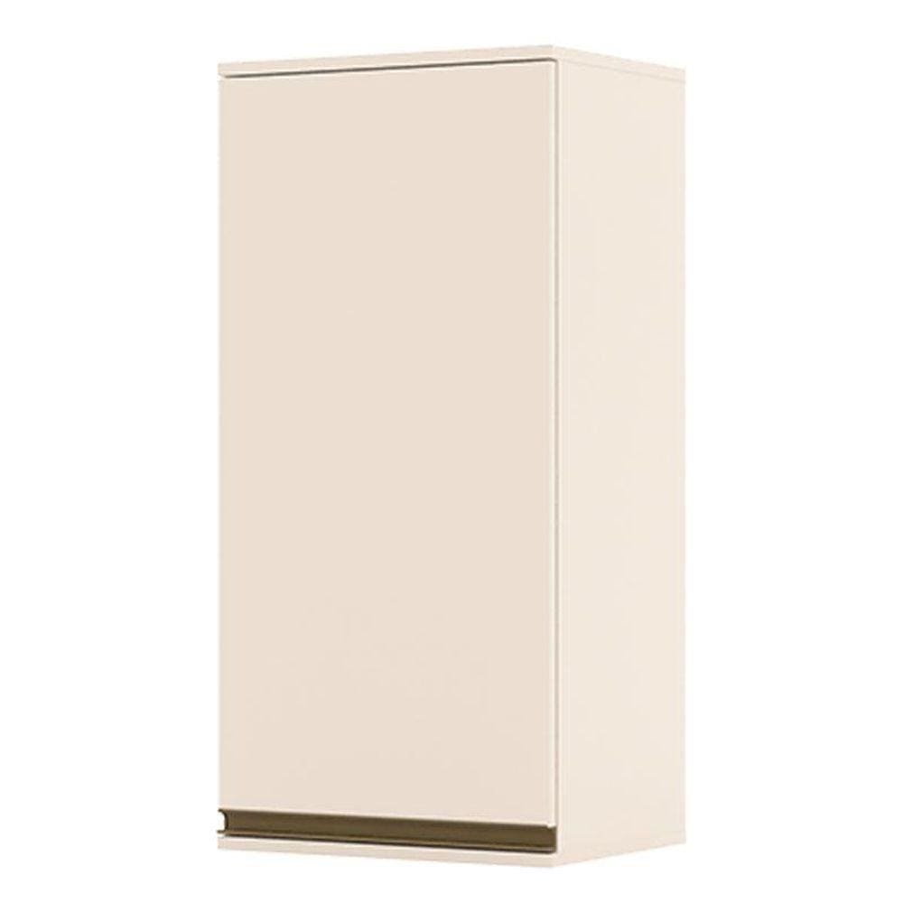 Armário Aéreo 1 Porta 40x83 cm Évelin Off White - Henn