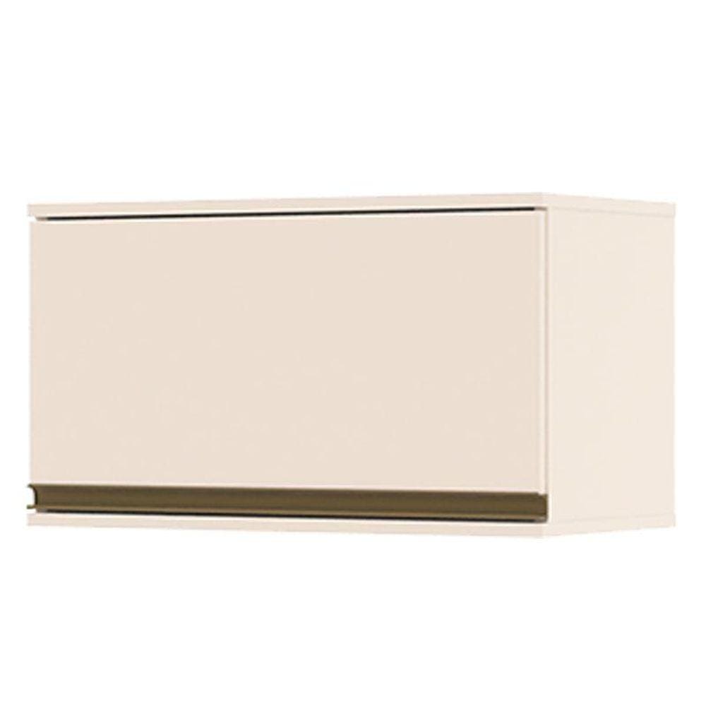 Armário Aéreo 1 Porta Basculante 60 cm Évelin Off White - Henn