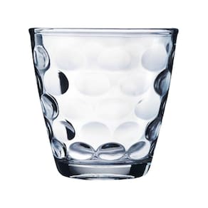Kit Com 24 Copos de Vidro Transparente 250ML Bangkok Redondo