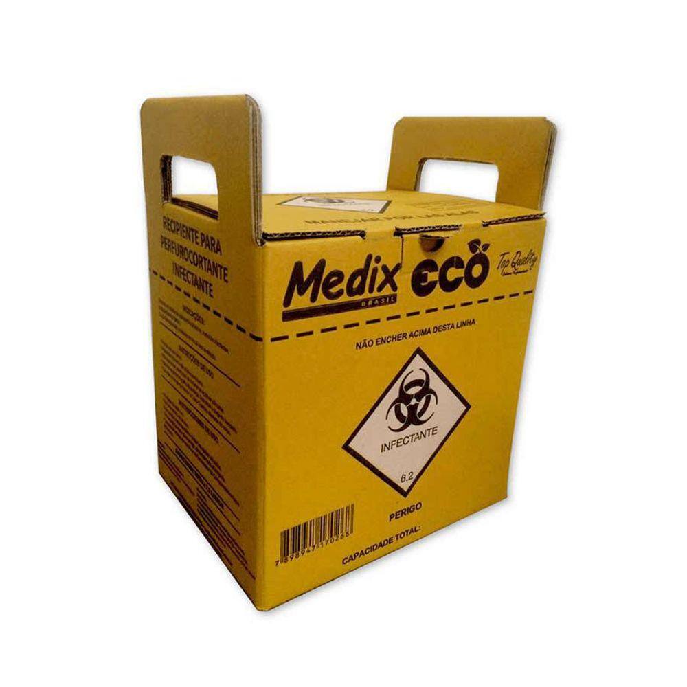 Coletor De Material Perfuro Cortante - 13L