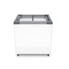 Freezer Horizontal 185 litros tampa de vidro Metalfrio NF20SB 127V