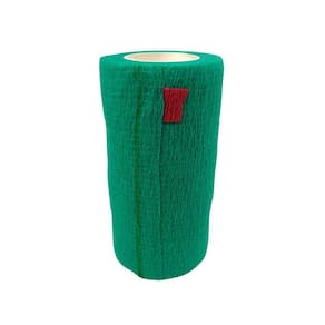 Bandagem Elástica Adesiva Flexível 10Cm Verde Hppner
