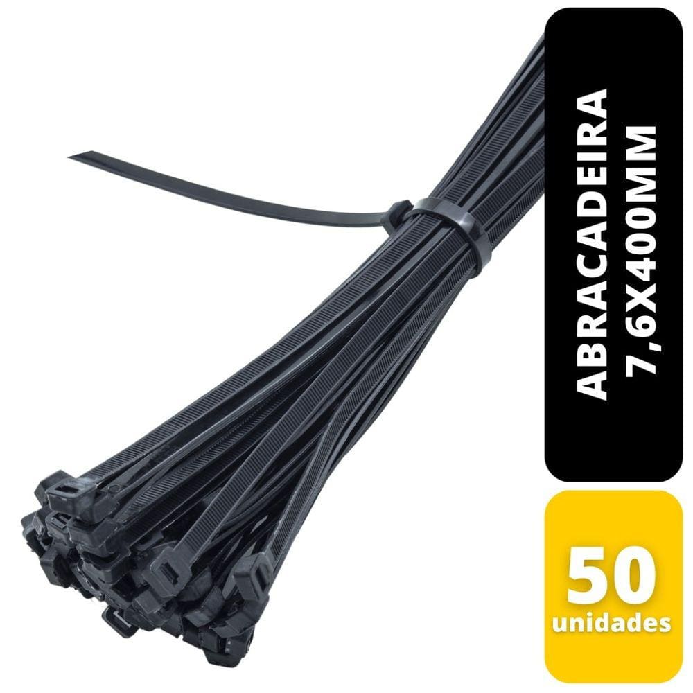 50 Abracadeira 7,6X400Mm Pt Thompson