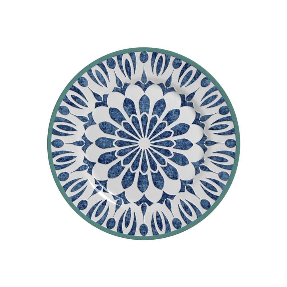 Conjunto de 6 Pratos de Sobremesa - Mandala
